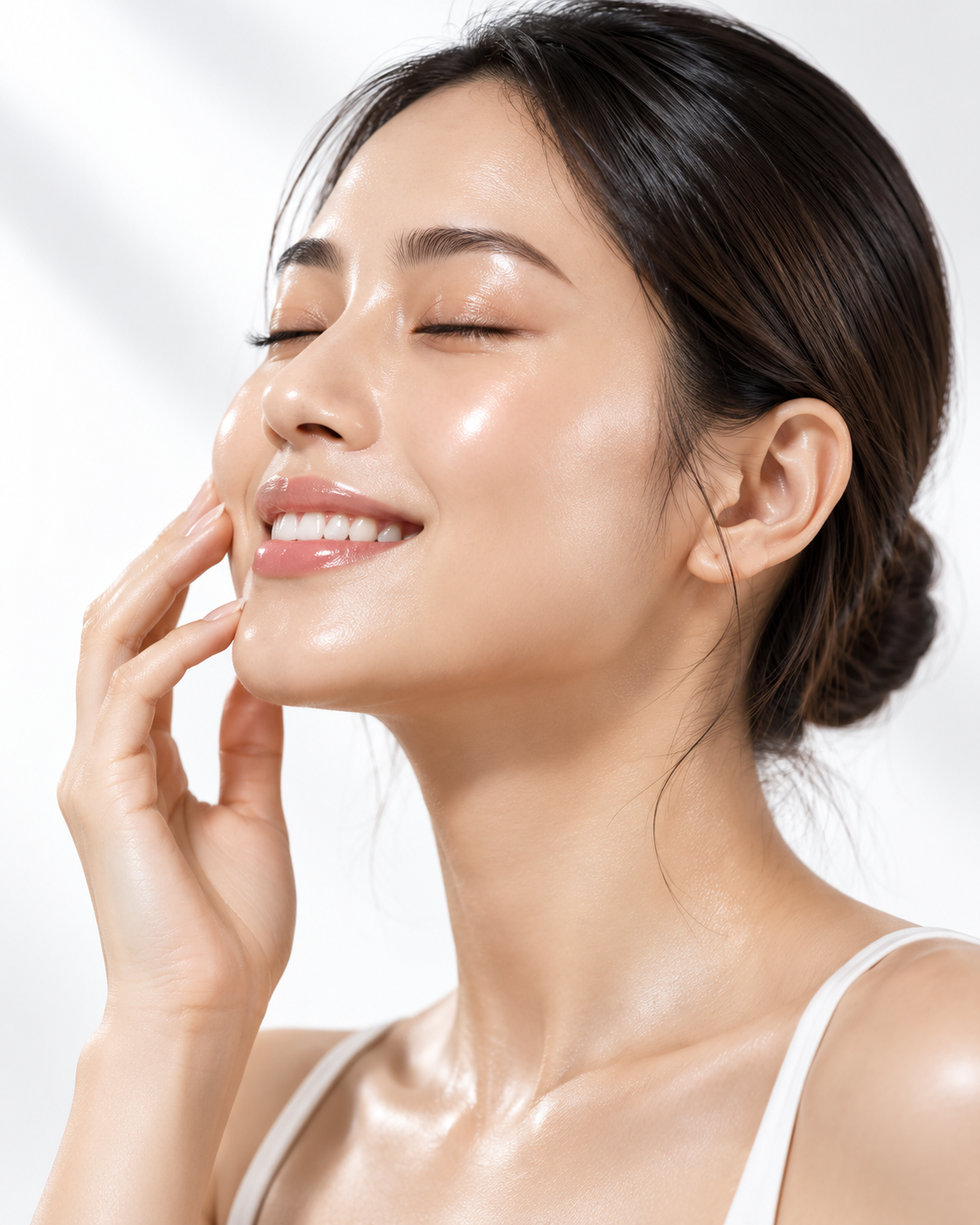 Radiant healthy-looking skin
